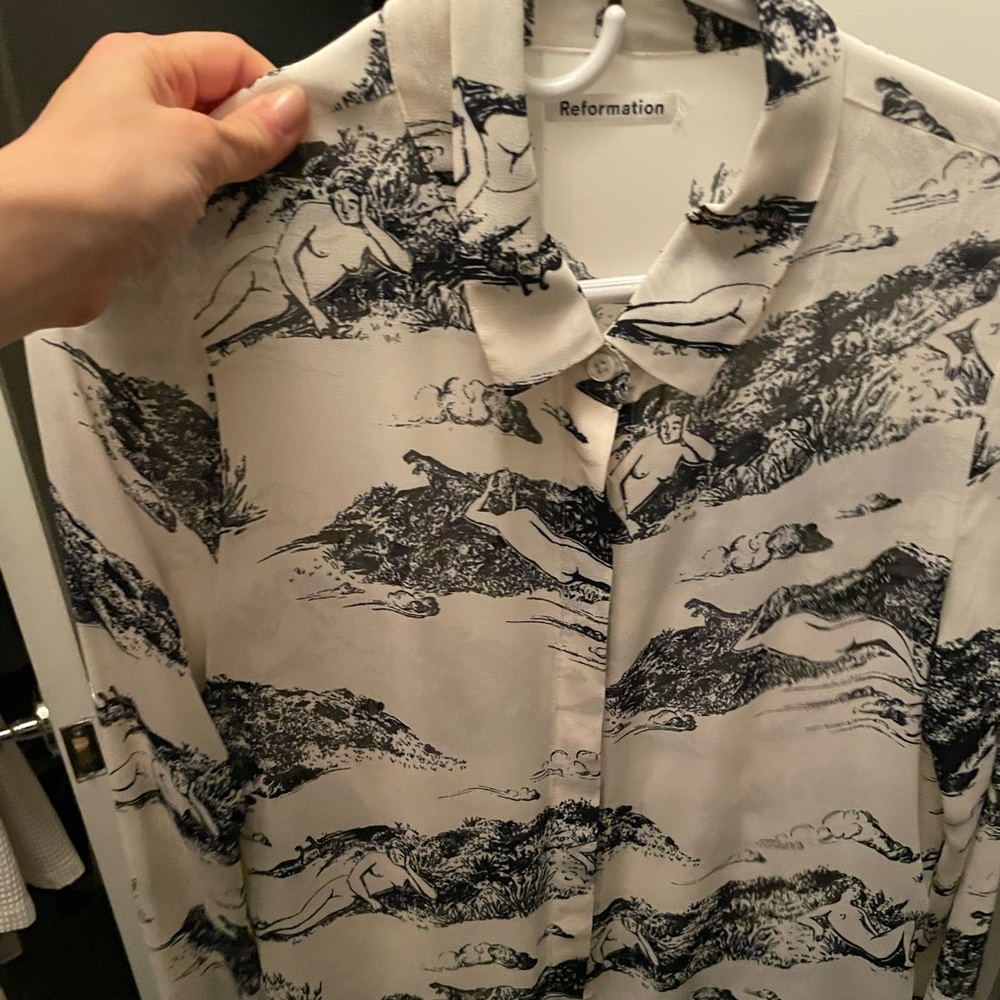 Reformation blouse